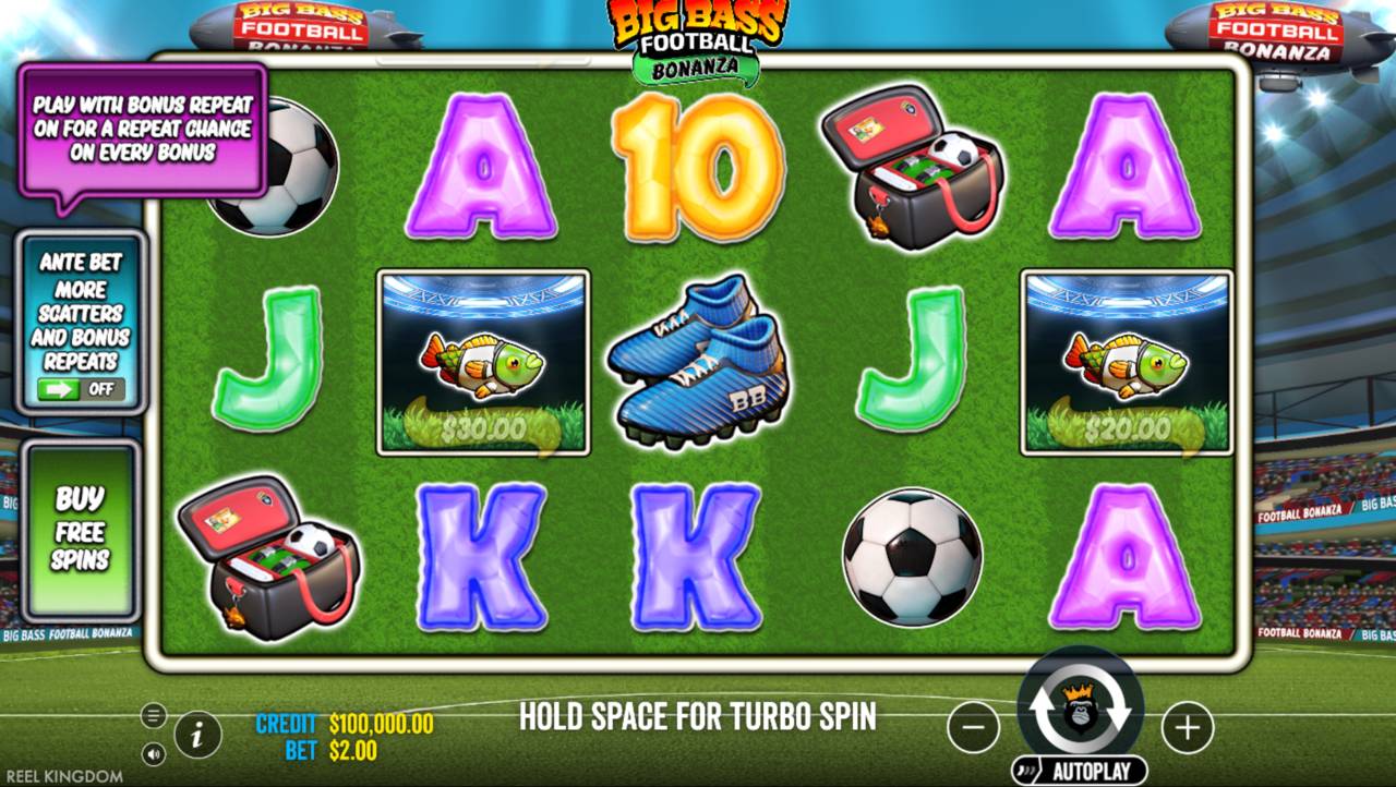 Big Bass Football Bonanza (Pragmatic Play) Image 1